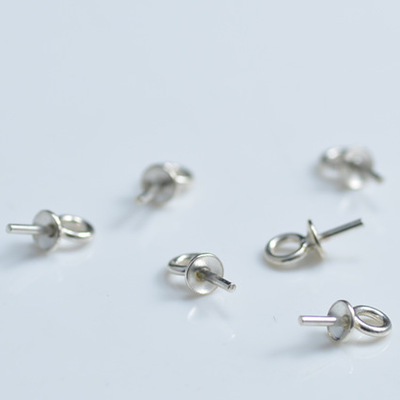 S925純銀羊眼耳勾掛件 批發(fā)銀飾中的素雅之選